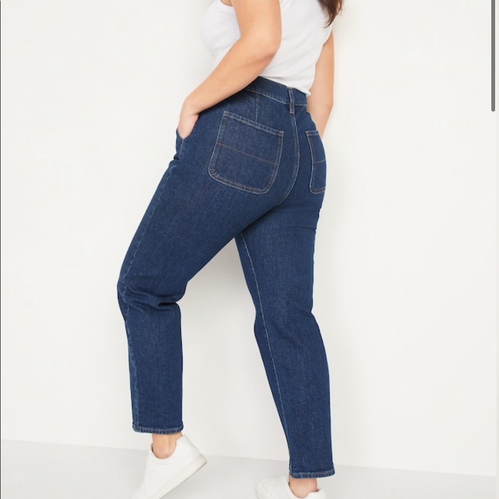 Extra High-Waisted Sky Hi Straight Workwear Jeans for Women